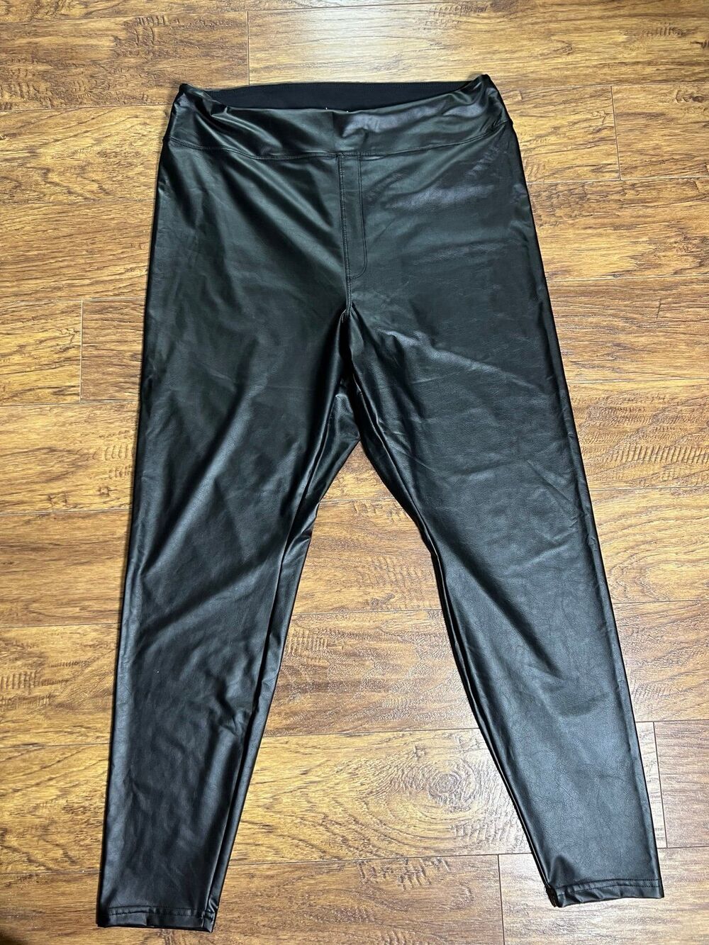 Offline By Aerie Real Luxe Black Vegan Faux Leather Leggings Plus size XXL